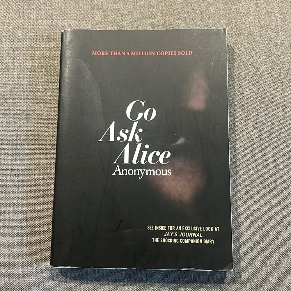 📚Go Ask Alice by Anonymous